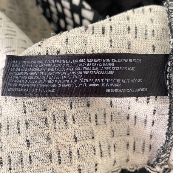 Anthropologie Saturday Sunday Isabel Polka Dot Print Faux Wrap Bow Dress - S - Picture 11 of 13